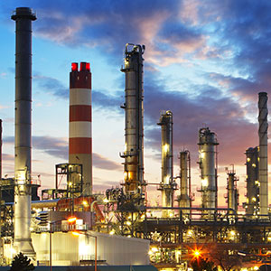 Chemical Plant Towers